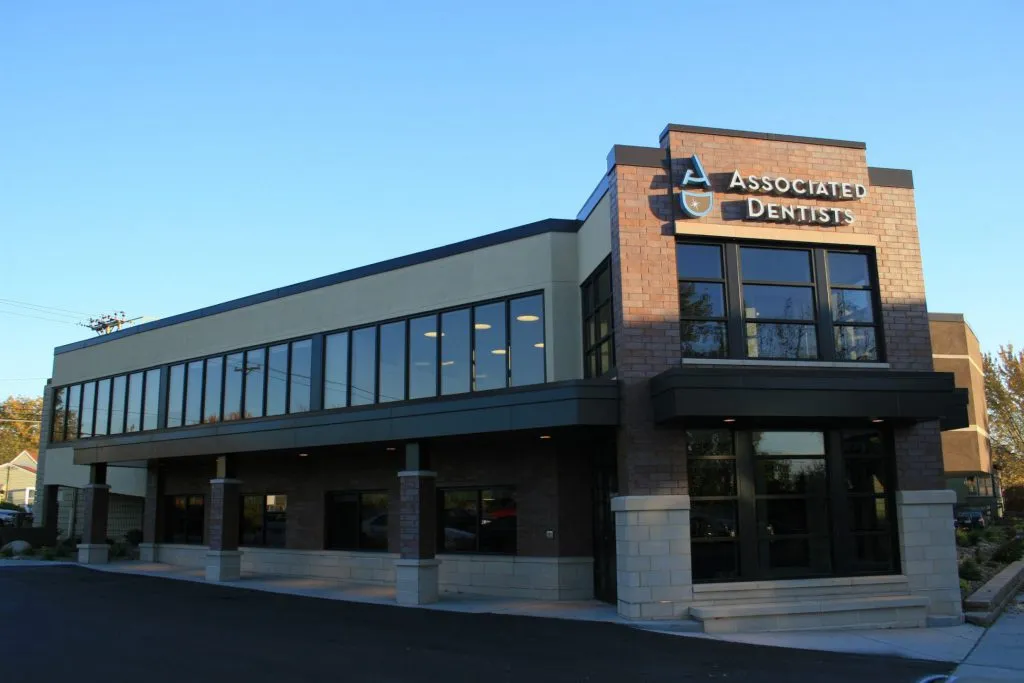 View of the dental office from outside