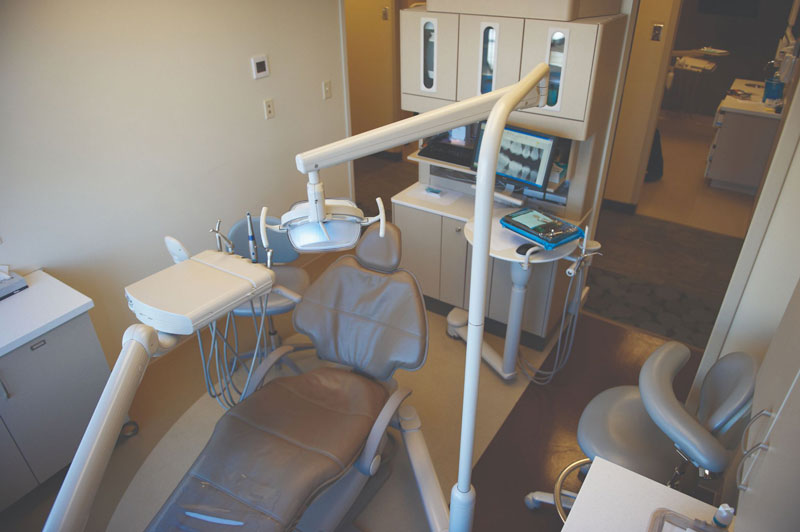 Dental exam room
