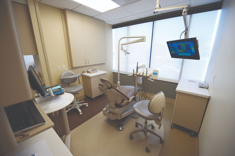 Patient exam room