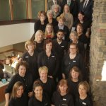 Group photo of full dental team